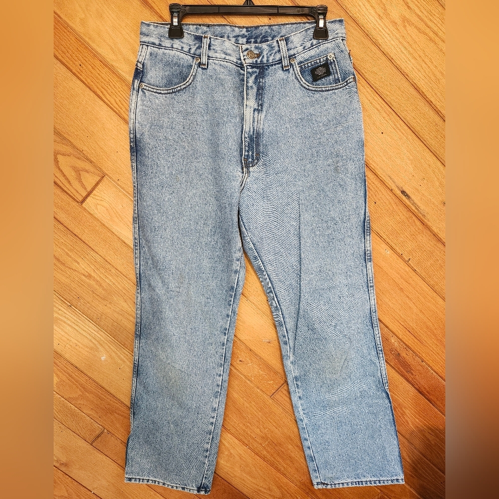 Harley Davidson 12 regular high waisted bootcut cotton jeans